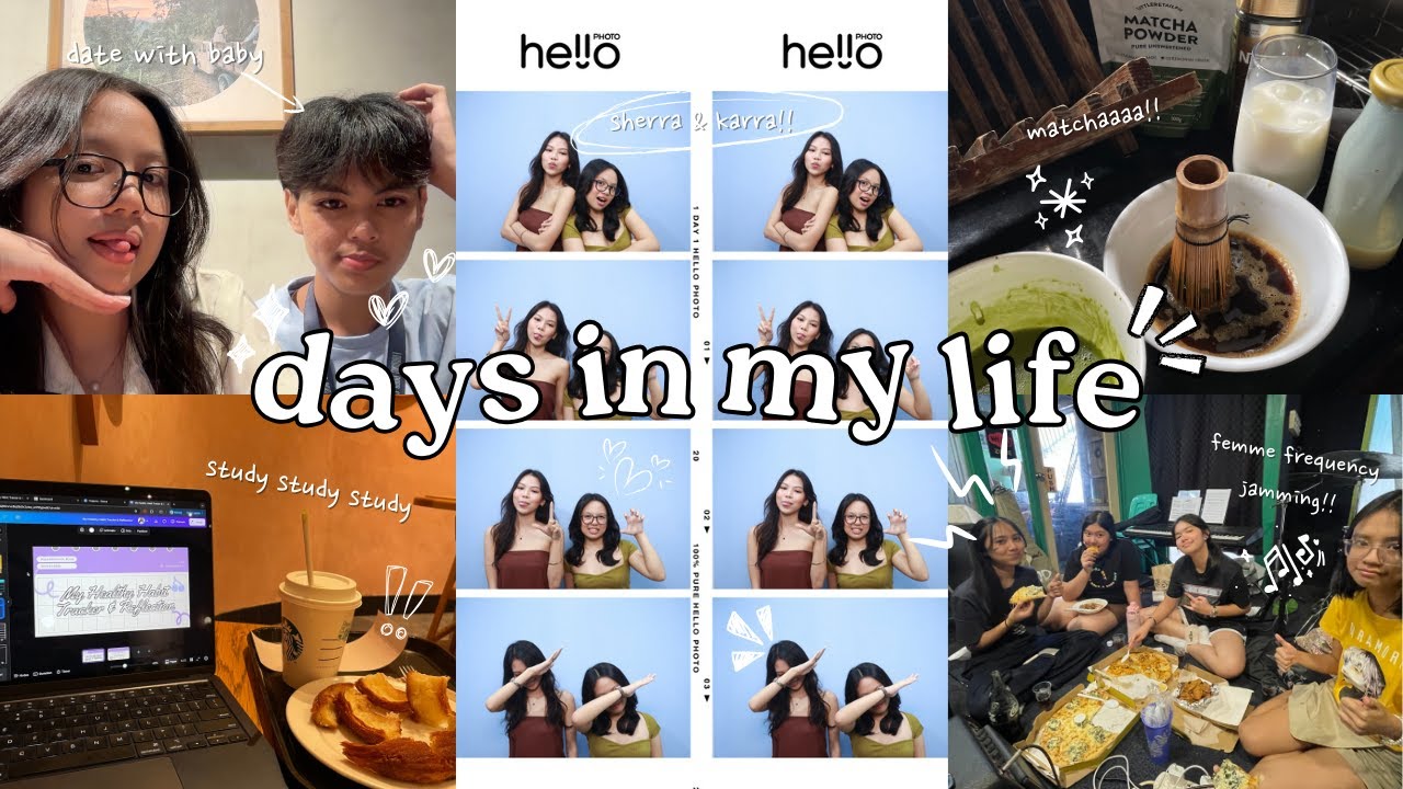 days in my life: femme frequency jamming, dates w/ friends, grwm for yellow day.....| sincerelyalli