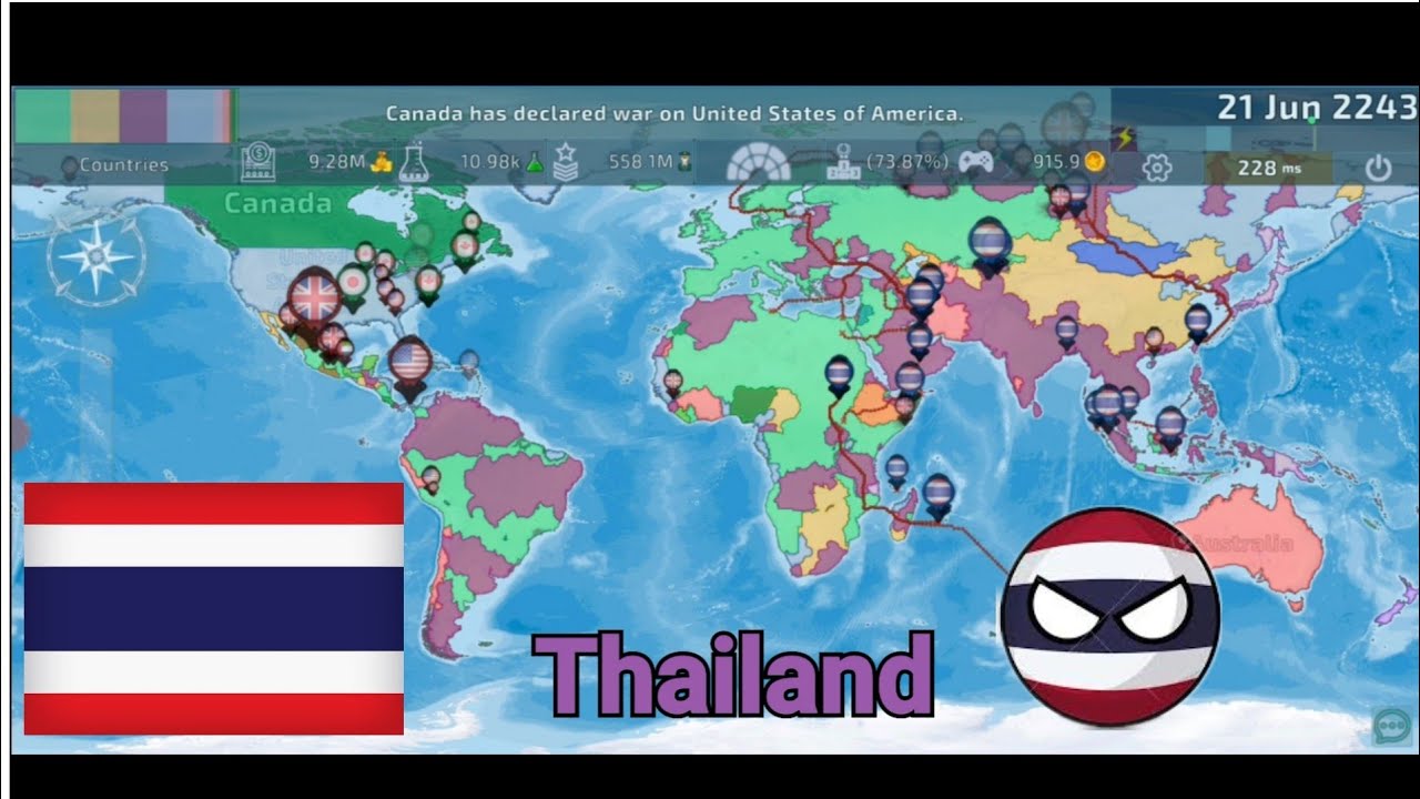 Thailand conquer the World พิชิตโลกไปกับประเทศไทย #dummynation