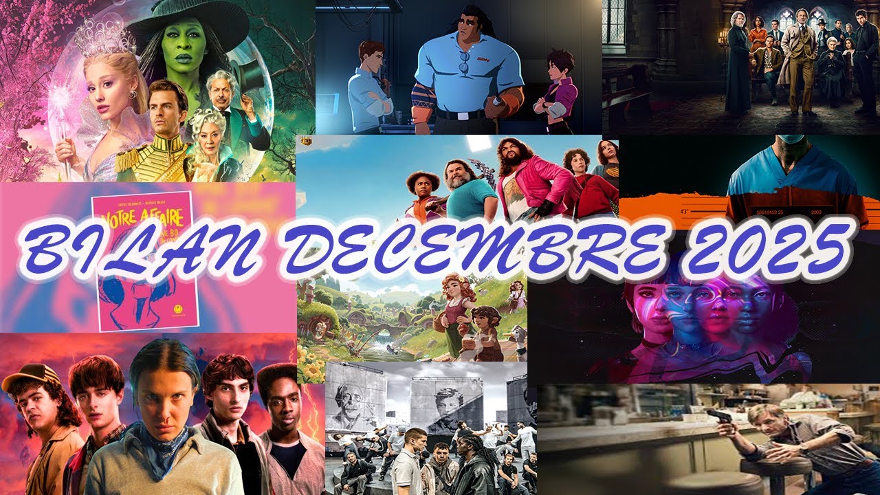 TOUTES LES BONNES CHOSES ONT UNE (BONNE ?) FIN(Bilan DECEMBRE 2025)