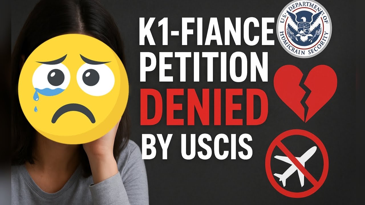 K1-FIANC&Eacute; Petition(DENIED after the RFE)-The reason,what we did,+Tips #k1visajourney #uscis 