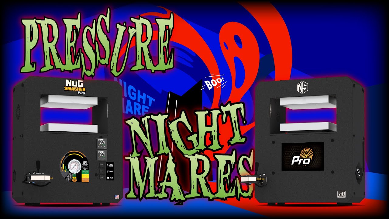 PRESSURE IS YOUR WORST NIGHTMARE - Secret Information for Commercial NugSmasher Rosin Press Line