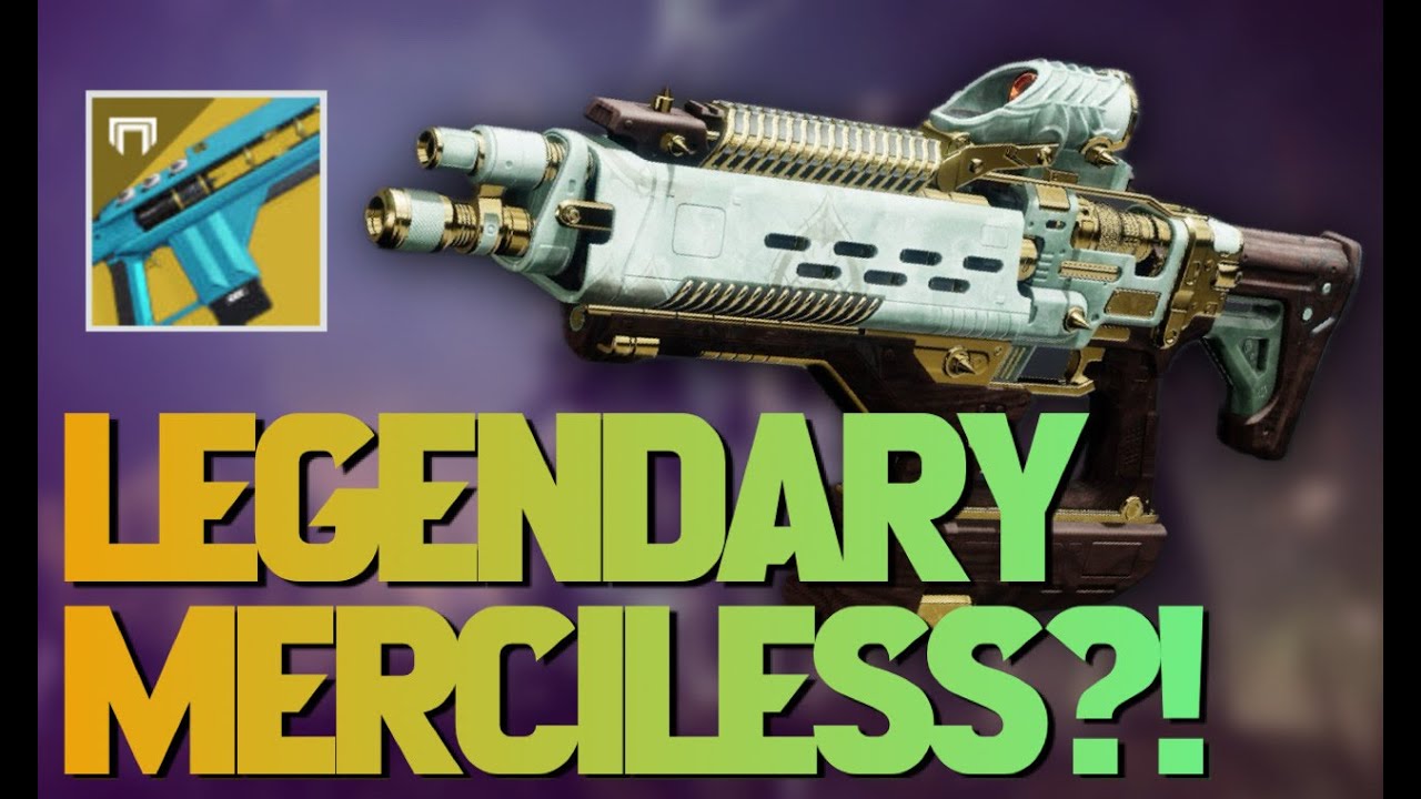 GOD ROLL Eremite Is A LEGENDARY MRECILESS?!! Craft It Now!! / Destiny 2