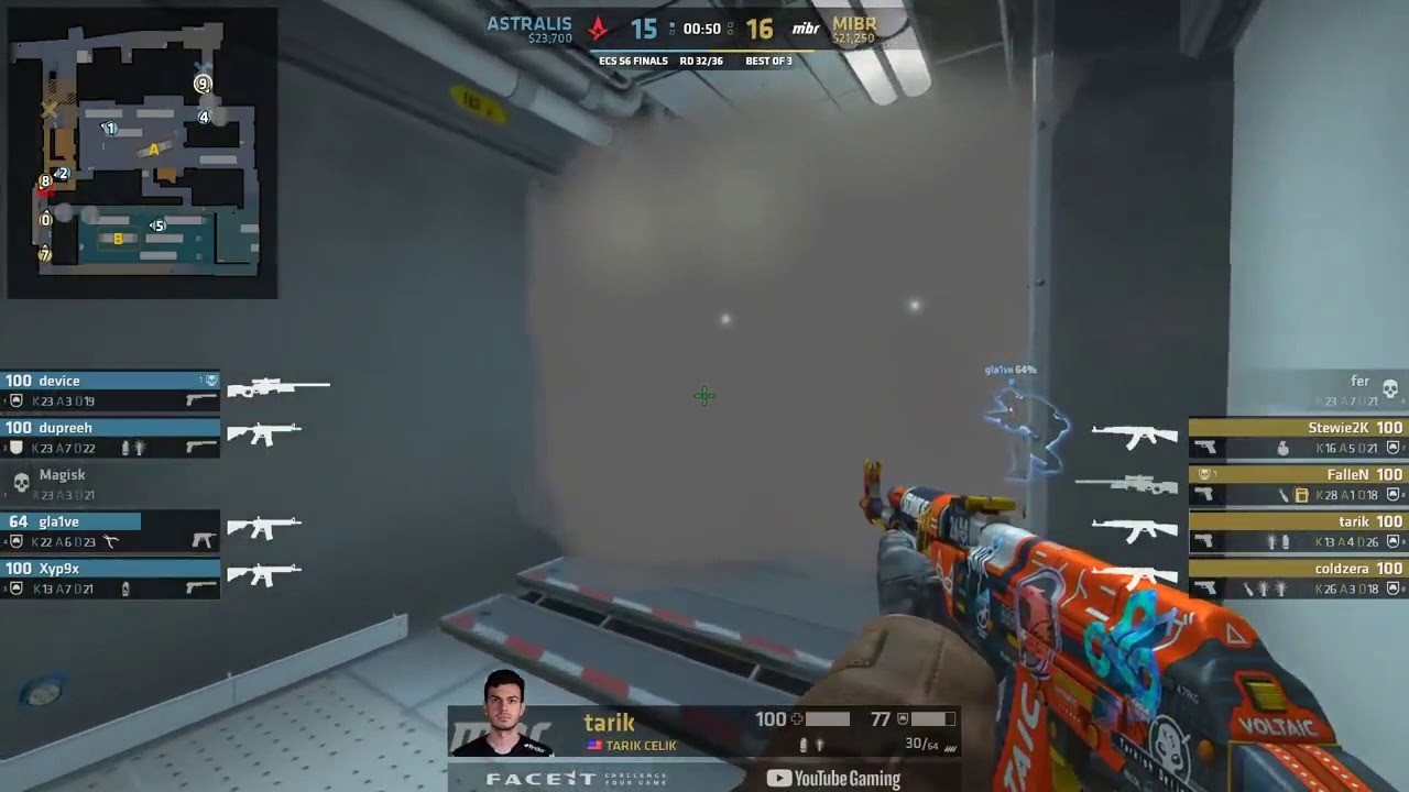 Fallen 3k na train contra astralis