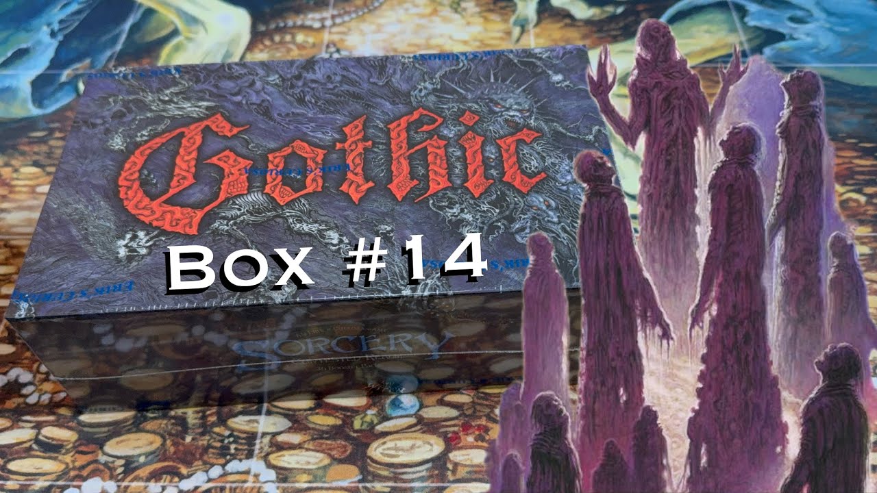 Распаковка бустера Sorcery GOTHIC №14