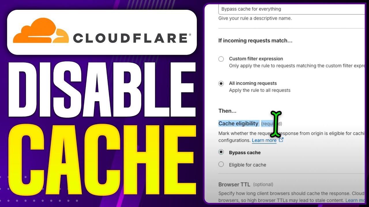 How To Disable Cache In Cloudflare (2026 Updated Tutorial)