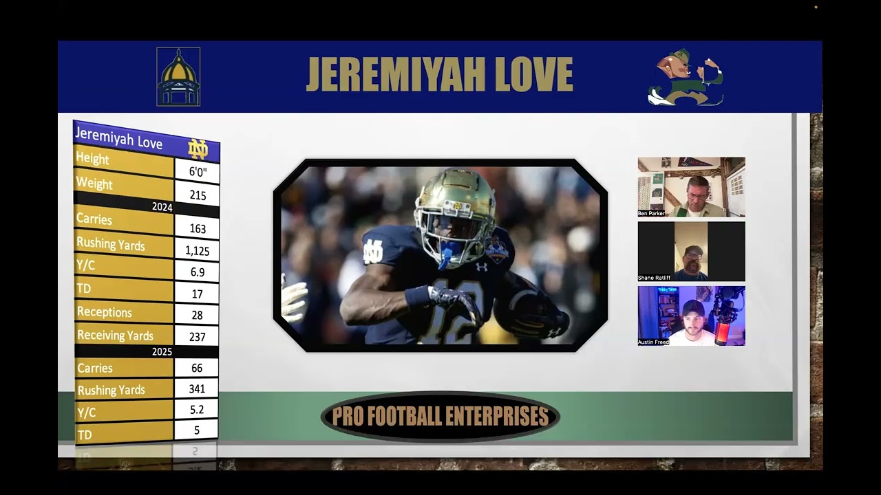 2026 PFE Prospect Breakdown: Jeremiyah Love