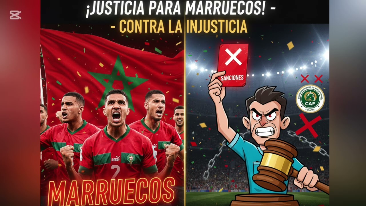 Justicia para Marruecos 🇲🇦 أغنية مغربية نارية ضد عقوبات الكاف (Mix L'Algérino 2026) ⚽🔥