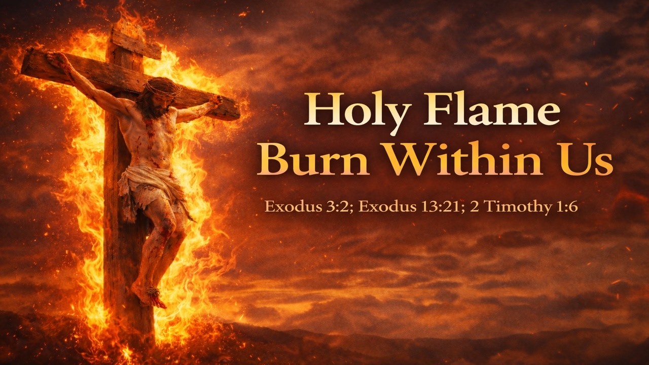 Holy Flame Burn Within Us. Exodus 3:2; Exodus 13:21; 2 Timothy 1:6