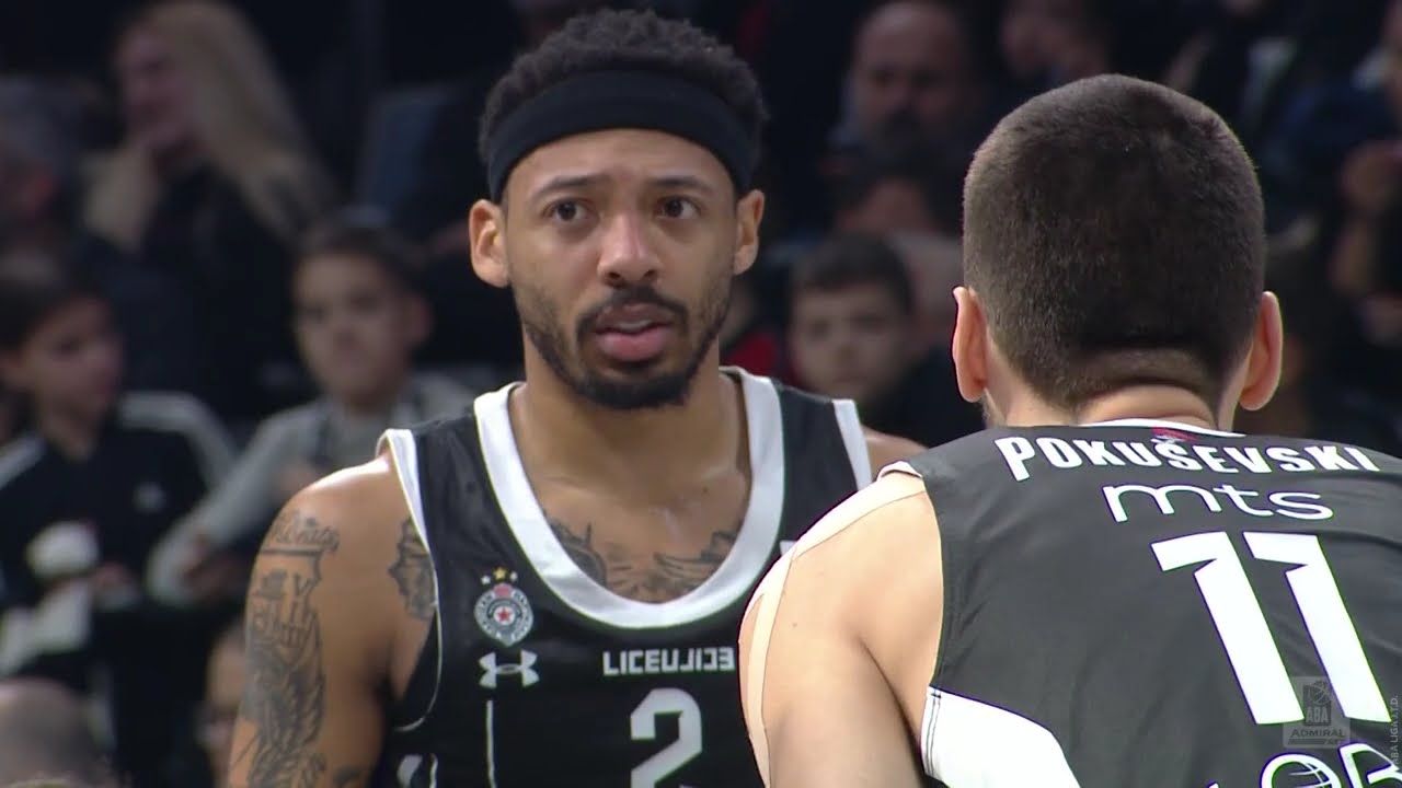 AdmiralBet ABA League 2024/25, Round 14 match: Partizan Mozzart Bet - Cedevita Olimpija (30.12.2024)