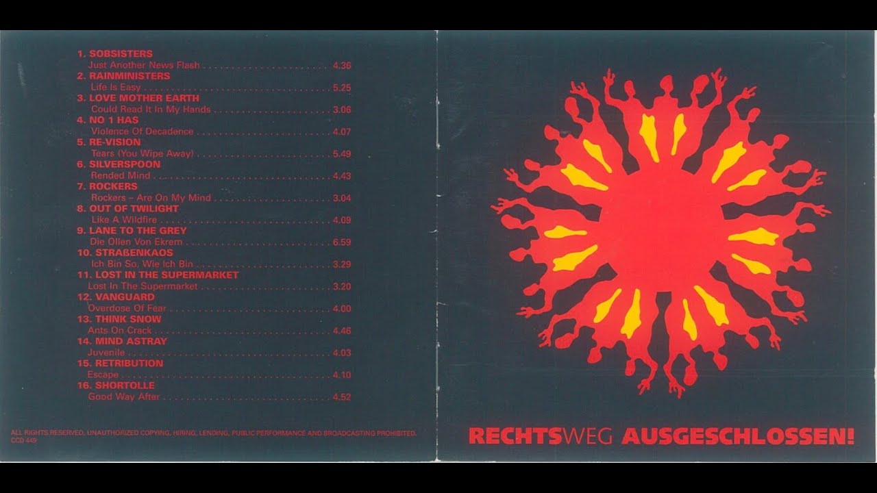 Rechtsweg Ausgeschlossen (Sampler) (1995)