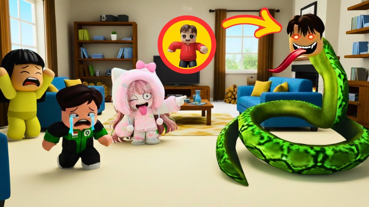 ASTAGA!! Bocil YUTA MIO & HARABI Main Petak Umpet Di Kutuk jadi Ular Makan Temannya | ROBLOX