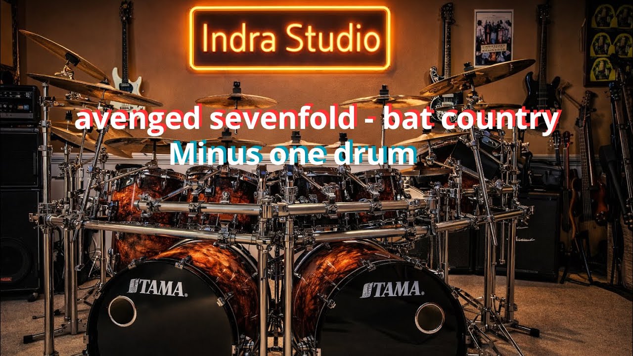 avenged sevenfold - bat country drumless minus one