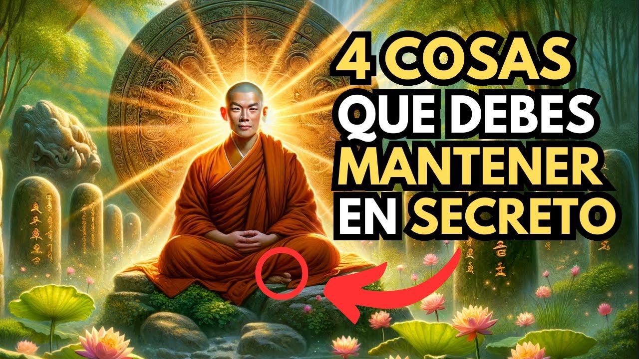 4 COSAS que NUNCA Debes CONTAR a NADIE Si Quieres Tener ÉXITO | HISTORIA BUDISTA | Sabiduría ZEN