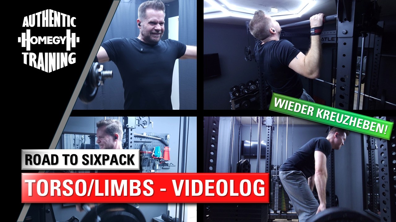 Road to Sixpack - Back im Homegym