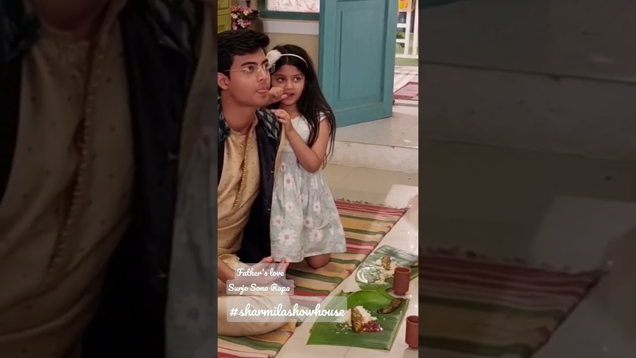 Father's love for daughters... #anuragerchowa #surjo #deepa #sona