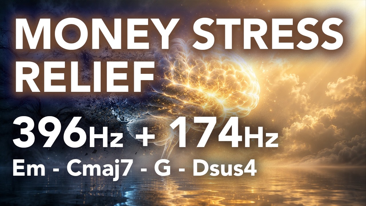 Money Stress Relief Music | 396 Hz + 174 Hz for Financial Anxiety, Bills & Debt Stress
