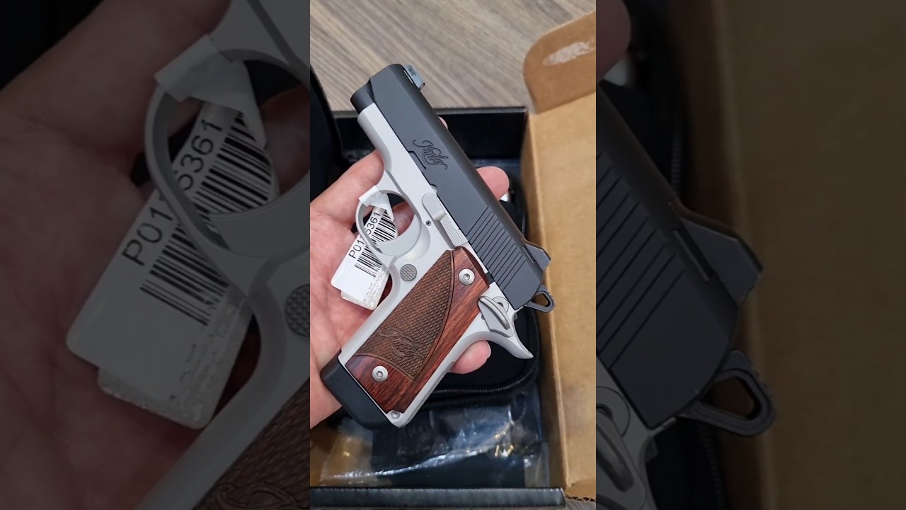 380 ACP KIMBER MICRO 1911 handgun. #shorts #1911pistol