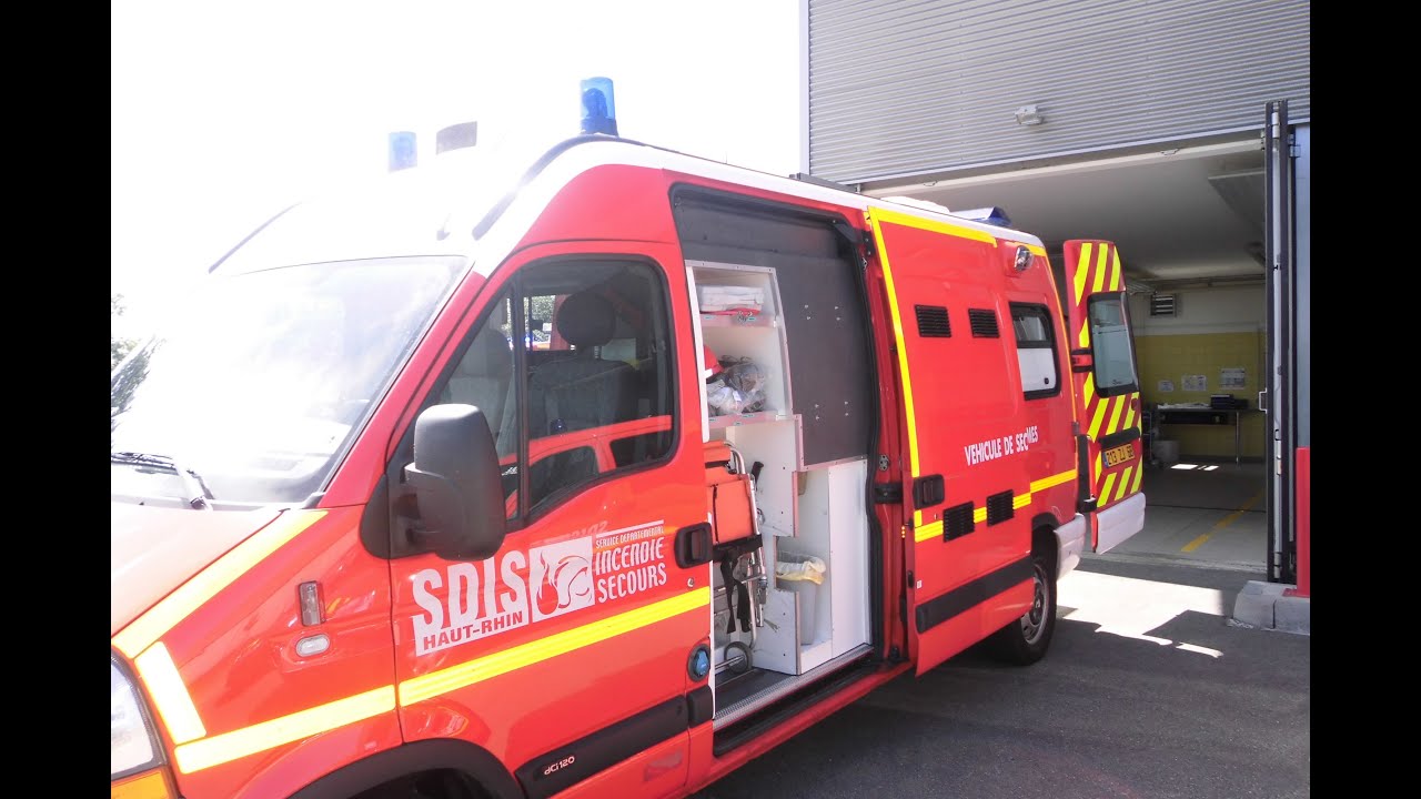 départ VSAV Portes Ouvertes Burnhaupt-le-bas (68) 2014