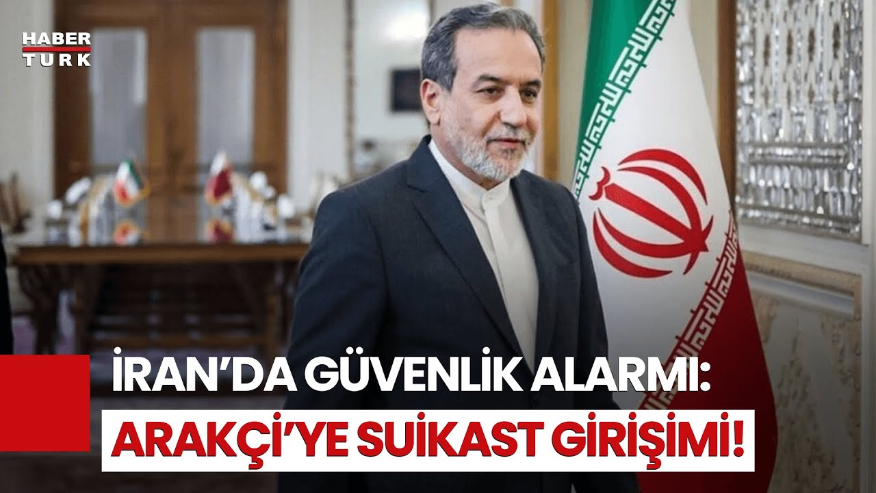 İran Dışişleri Bakanı'na Suikast Girişimi! Arak&ccedil;i'ye Y&ouml;nelik Saldırı Son Anda &Ouml;nlendi