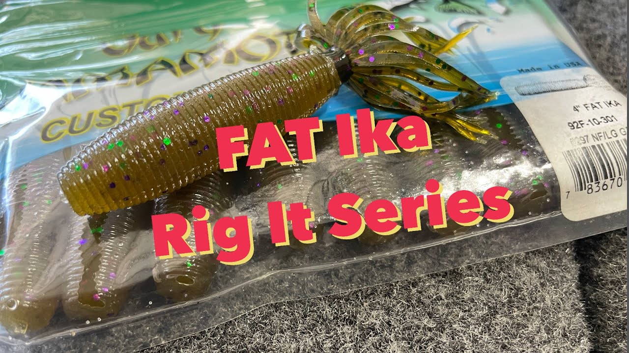 Yamamoto FAT Ika 🦑 | Rig It Series | How to Fish & Rig the Fat Ika |