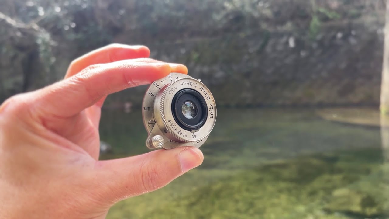 LEICA Elmar 3.5cm F3.5 nickel / Sigma FP