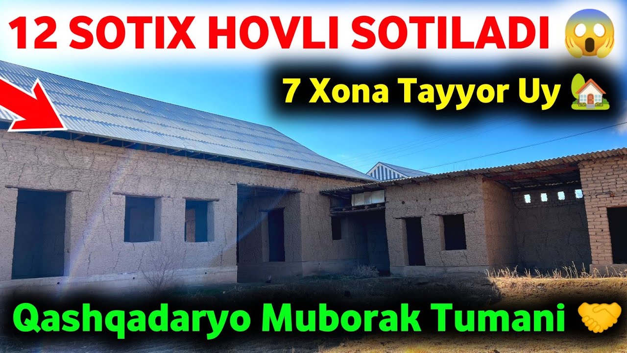 🏡 12 SOTIX 7 XONA XOVLI SOTILADI ‼️