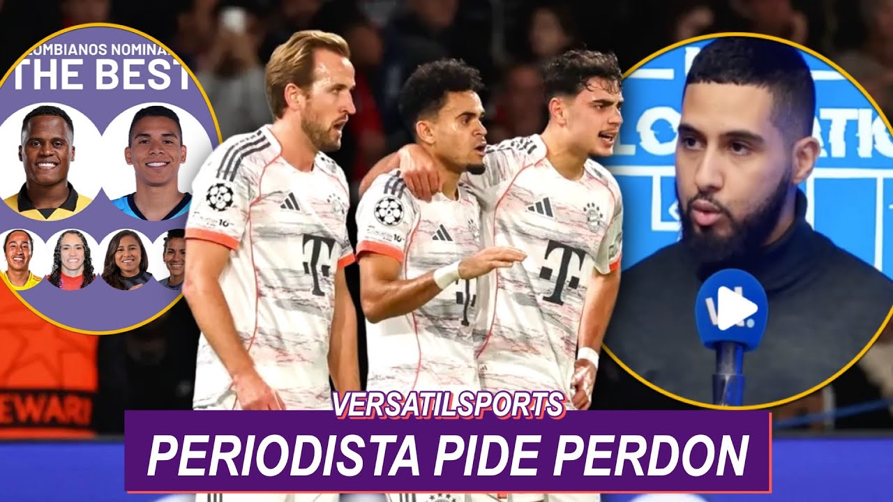 PRENSA ALEMANA: PERIODISTA QUE AMENAZ&Oacute; a LUIS DIAZ, PIDE PERDON | JHON ARIAS y KEVIN MIER THE BEST