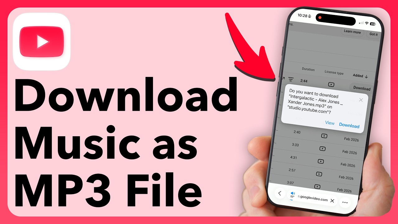How To Download Music From YouTube As MP3 File