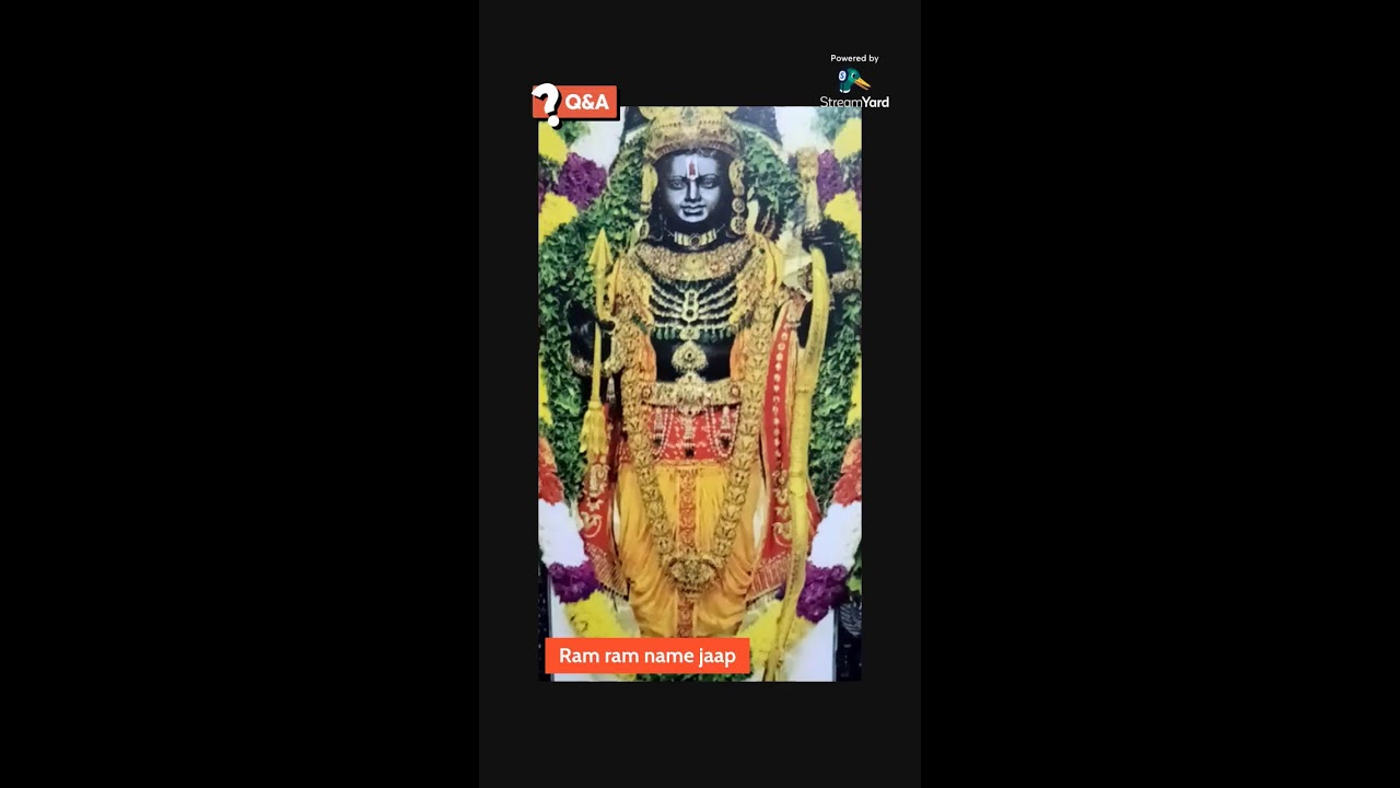 संध्या कालीन राम नाम जप 🌸  शाम का राम राम जप | शांति और भक्ति