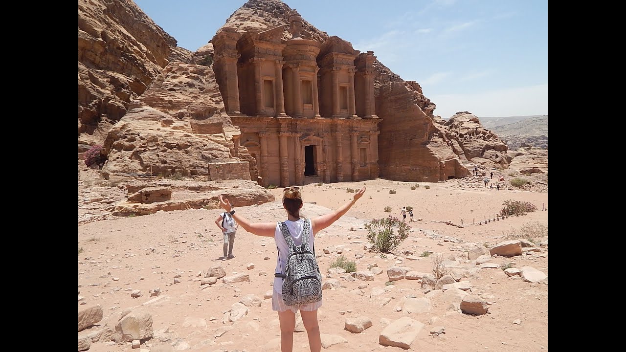 CAMEL RIDE AND HIKE INTO THE BACK DOOR OF PETRA, JORDAN