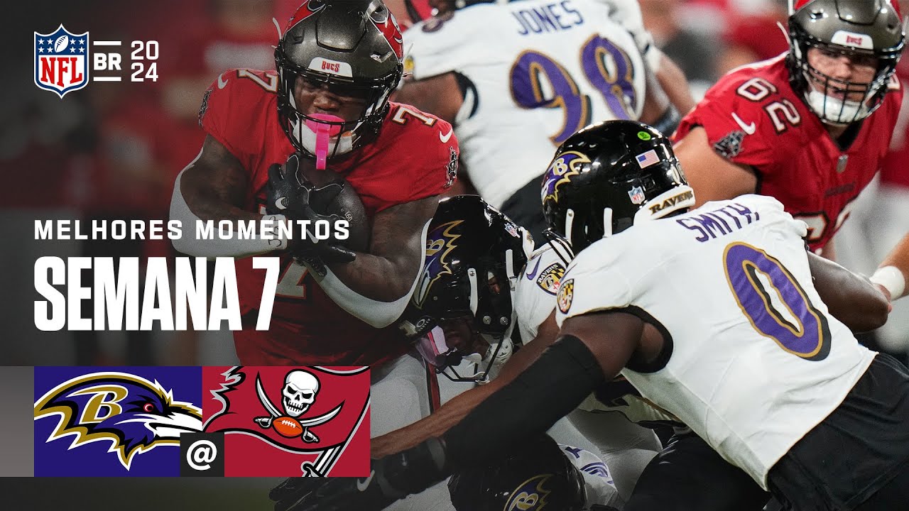Baltimore Ravens vs Tampa Bay Buccaneers | Monday Night Football | Melhores Momentos - NFL 2024