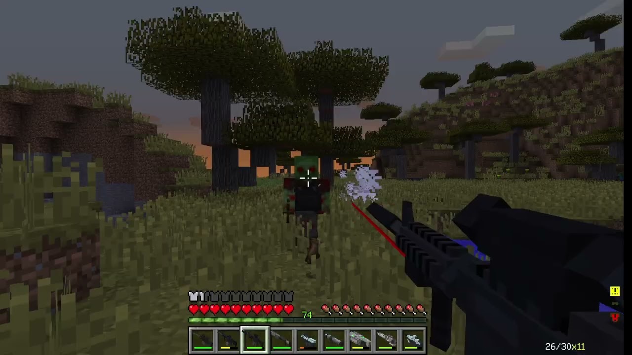 ЗОМБИ ОПЯТЬ НАПАЛИ НА МОЮ БАЗУ С МОДАМИ  В МАЙНКРАФТ | Тимур Minecraft | Україна ￼