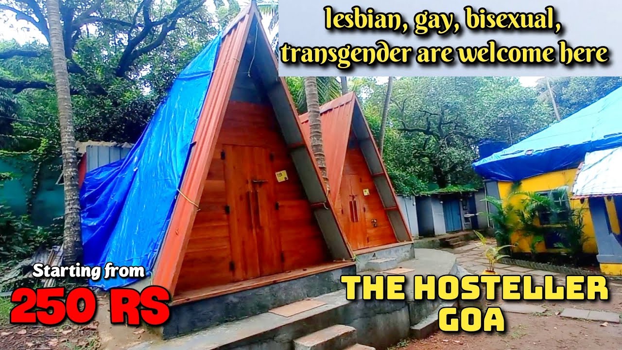 Cheap and beautiful hostel in Goa | Budget Stay | LGBT | Unmarried Couple | The Hosteller Goa