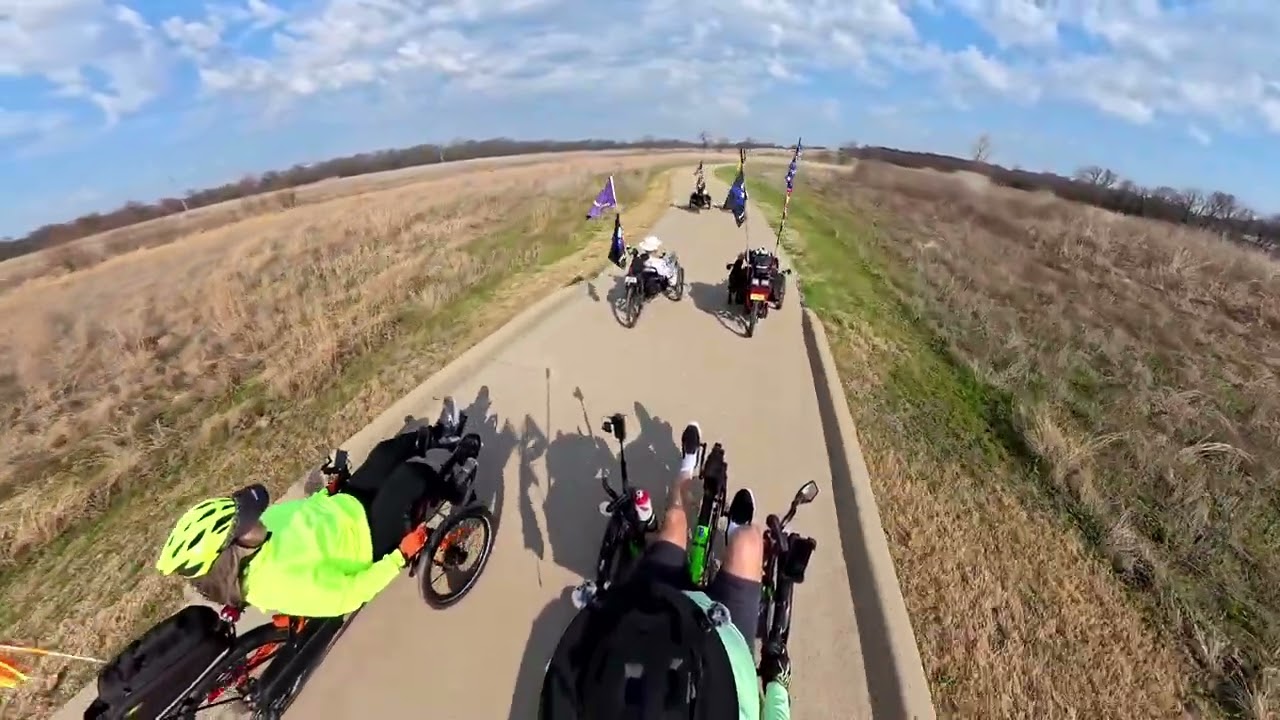 Riding Recumbent Trikes with The Plano Low Riders # 30