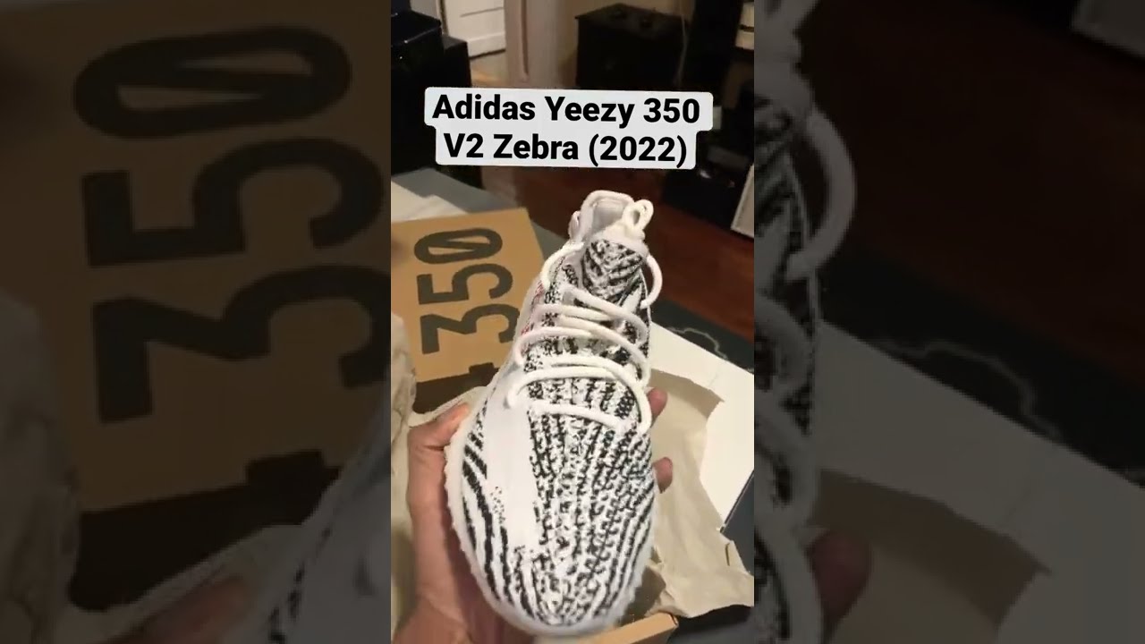 V2 Zebra (2022) Adidas Yeezy 350