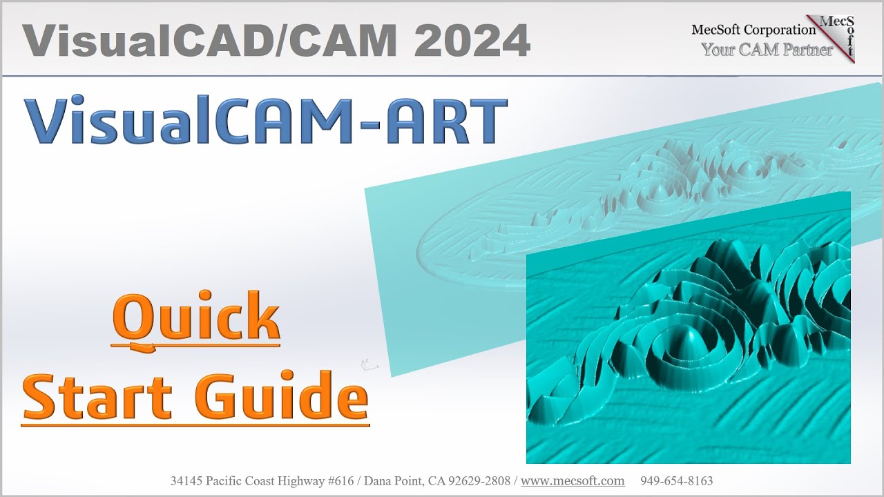 VisualCAD/CAM 2024 ART Module Quick Start