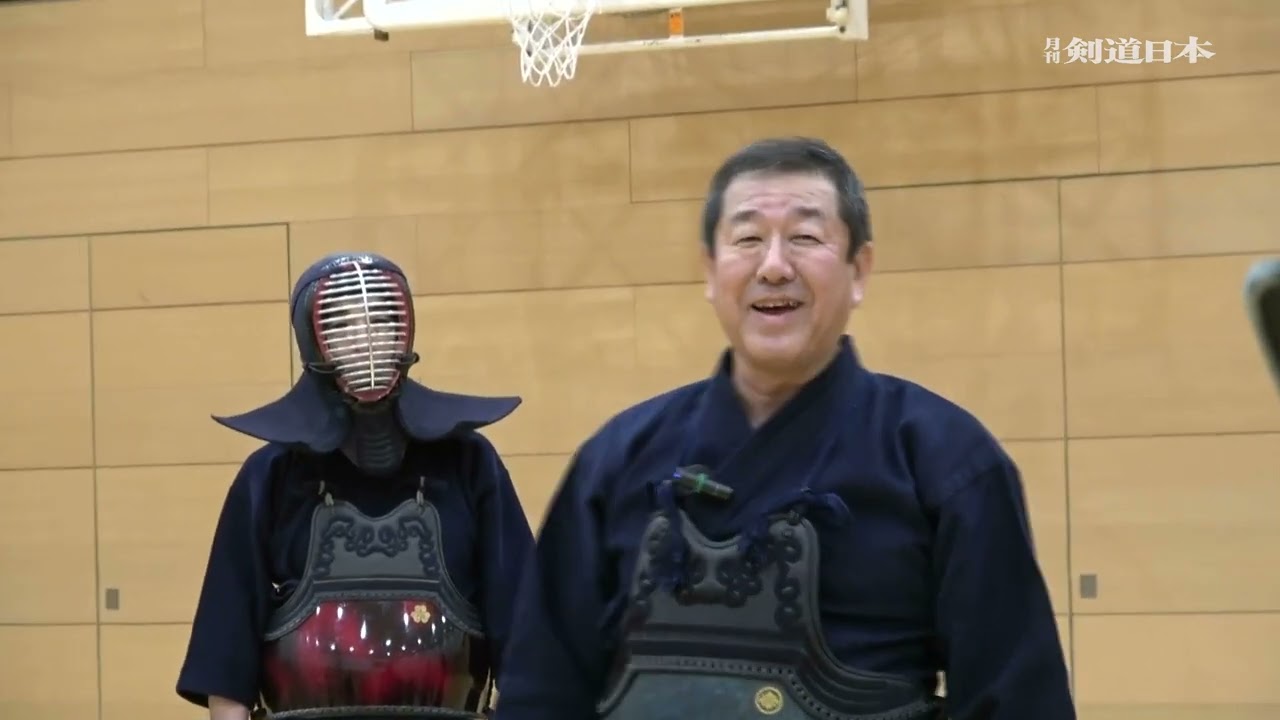「誠先生の剣道教室」2024_⑤実技その３　テーマ「攻め」、講師／大阪・佐藤誠教士八段