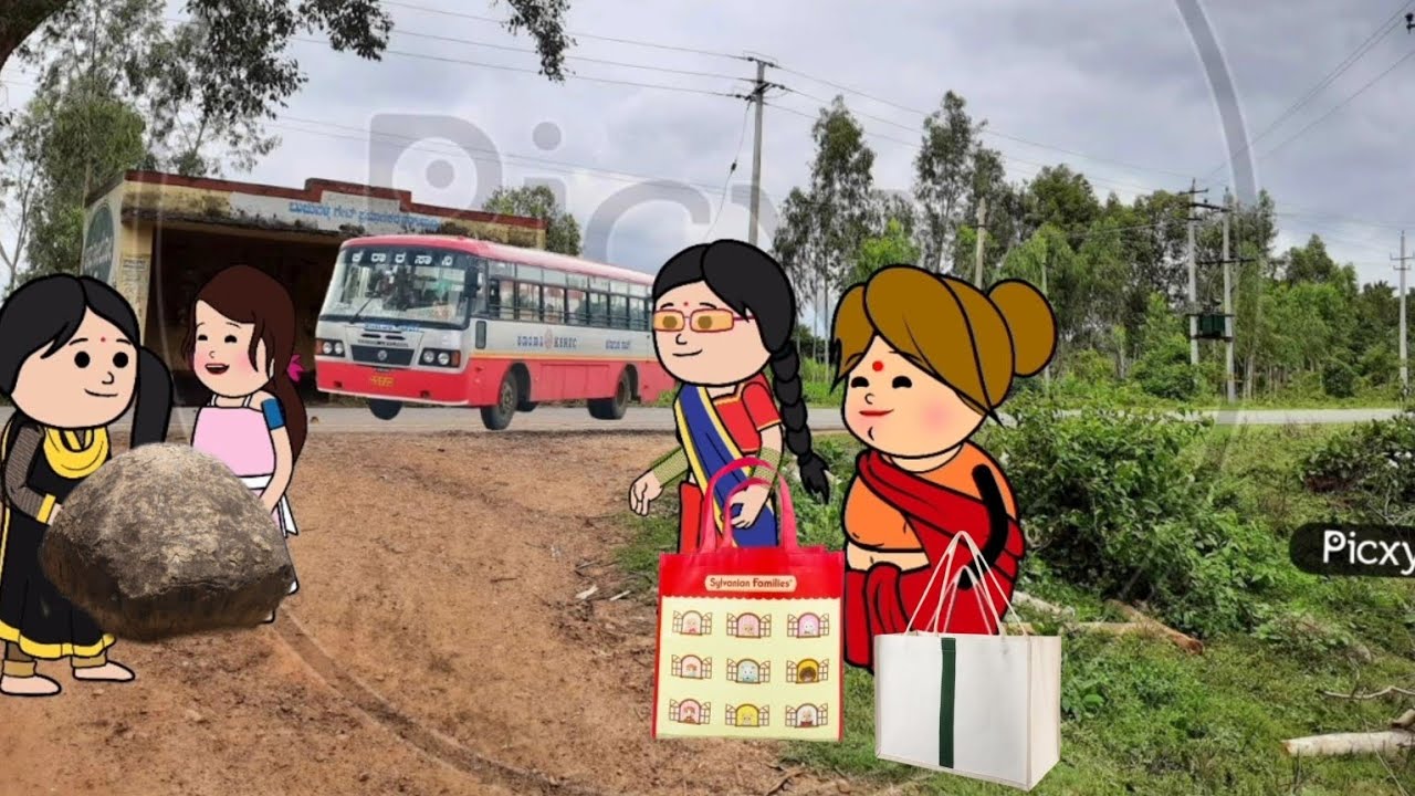 ಕಾರ್ಟೂನ್ ಕುಟುಂಬ - 44 #comedy #kannada #funny #uk #cartoonkutumba