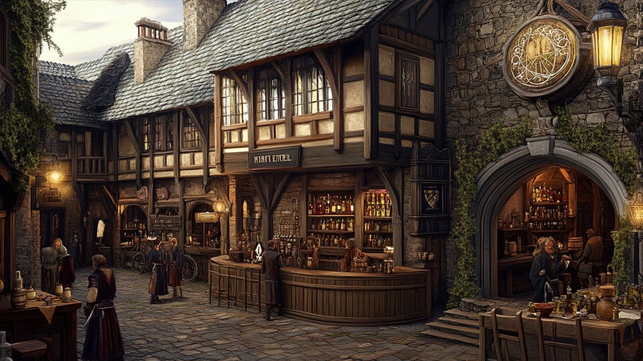 The Medieval Tavern | Relaxing Medieval Ambient Celtic Music | Sleep, Meditation and Healing