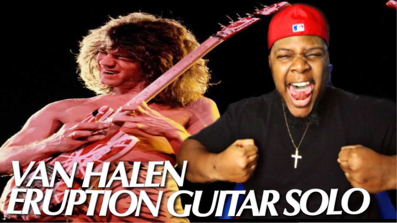 I AM BLOWN AWAY BRUH!!! Van Halen Eruption Guitar Solo | (REACTION)!!!