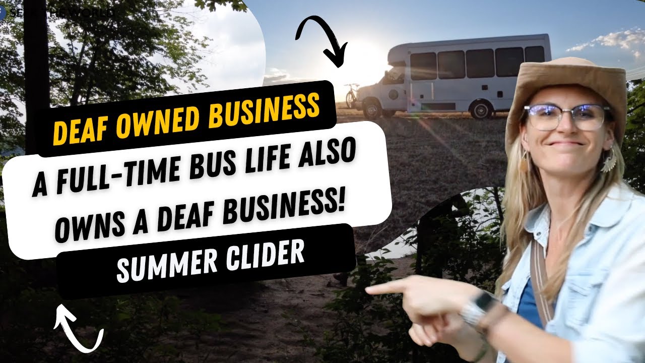 Deaf Bus Lifer, Summer Crider, Connects You with the World of Nature!