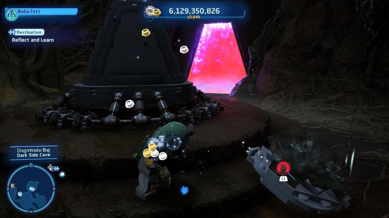 Reflect and Learn Solution - Dagobah Kyber Brick | LEGO Star Wars The Skywalker Saga