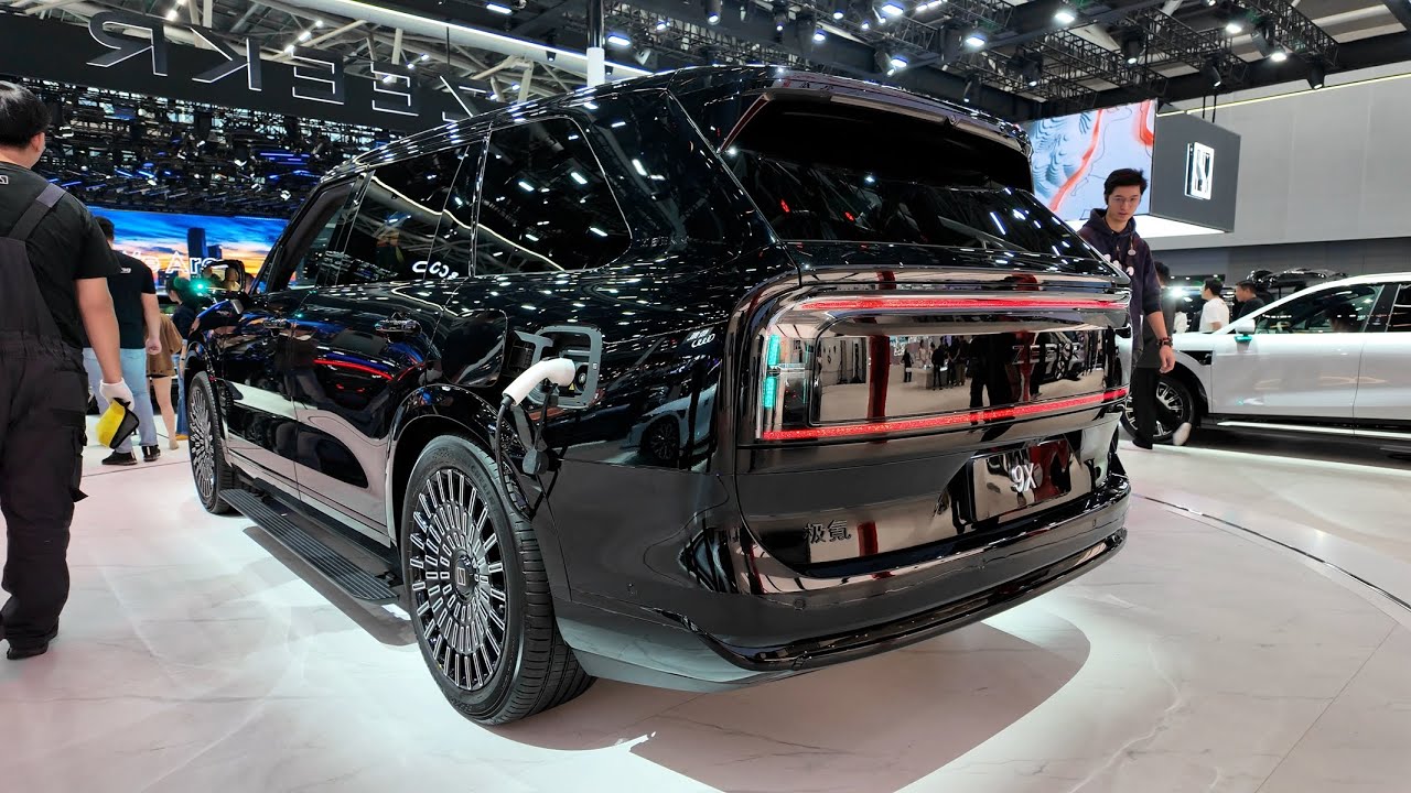 2025 ZEEKR 9X Appearance (Two Colors) Interior Space Video