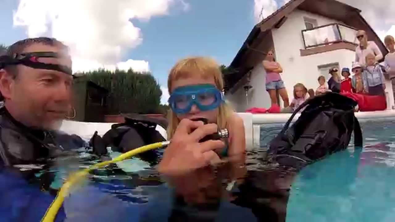 Potápěči - potápění dětí, aneb pod hladinou