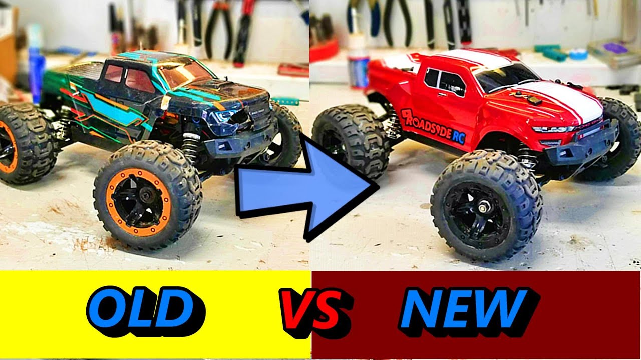Upgrades! Haiboxing 16889 / Volcano16 Upgrade Shocks, Driveshafts, & Body