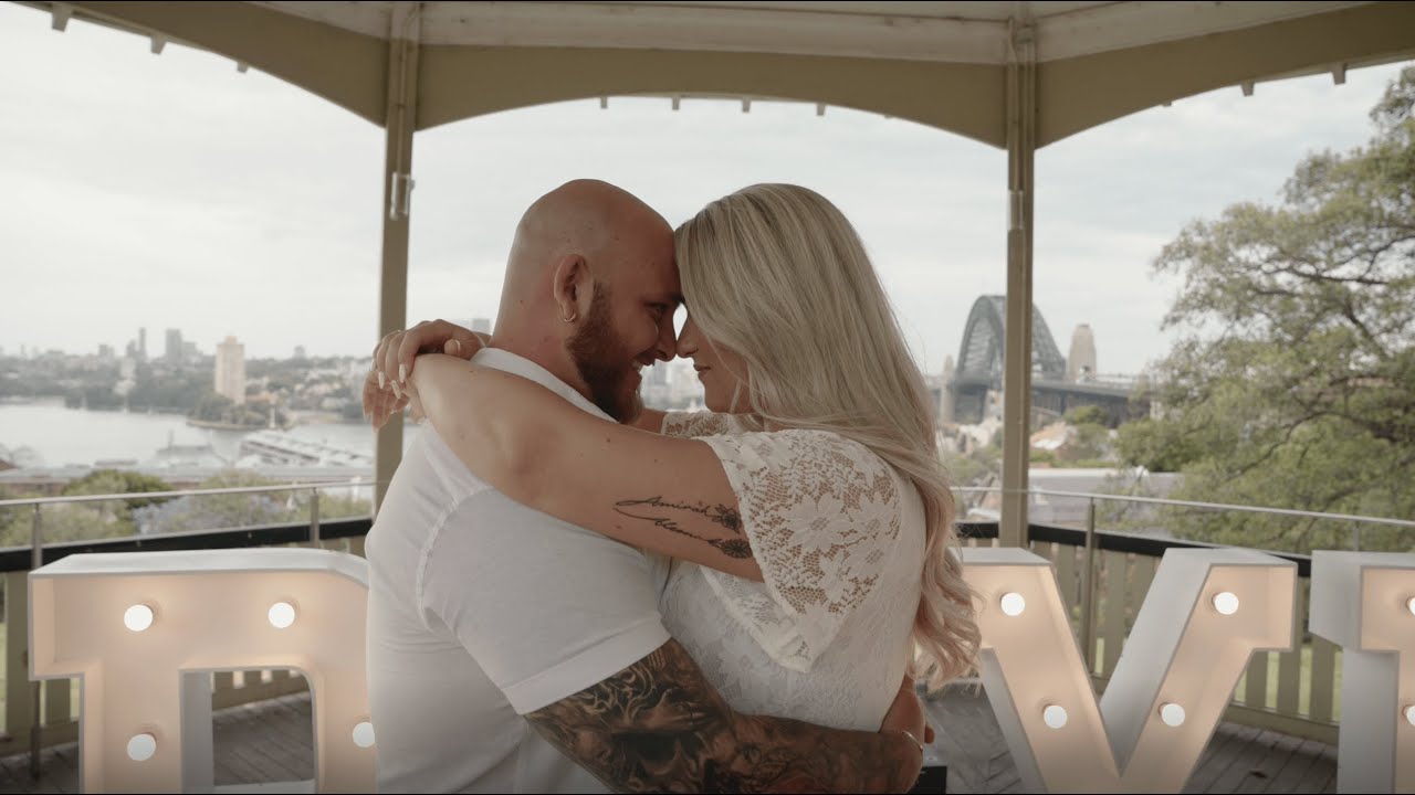 Sydney Proposal Film - Observatory Hill - inLight Studios