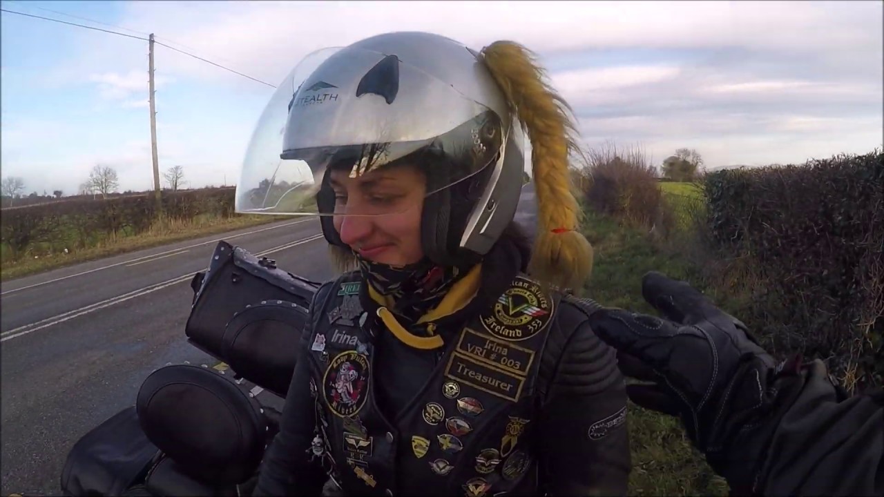 Попали в гололёд на Kawasaki Vulcan!