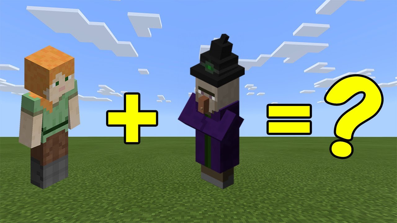 I Combined Alex and a Witch in Minecraft - Here's WHAT Happened...