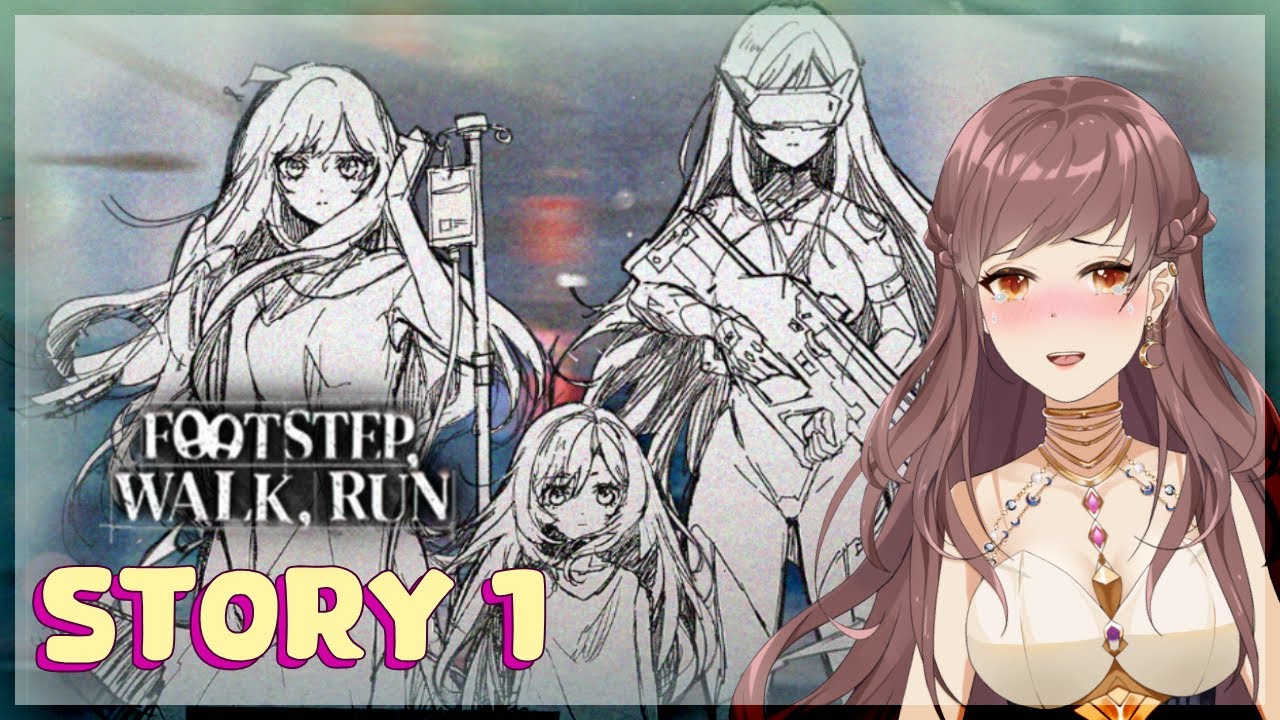 MY POOR RAPI! 😭 FOOTSTEPS, WALK, RUN STORY 1 FULL PLAYTHROUGH | Goddess of Victory: NIKKE VOD