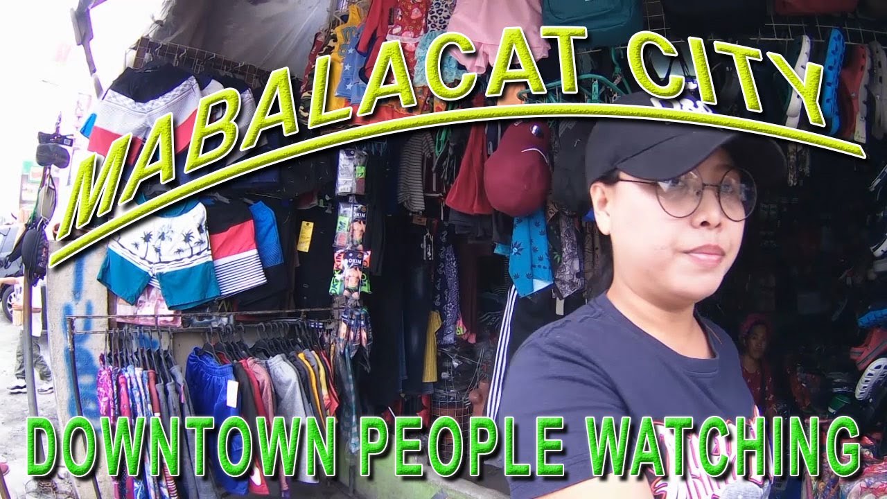 Downtown Mabalacat City   Pampanga Philippines